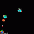 宇宙人vs防衛軍の当時のゲーム画面2