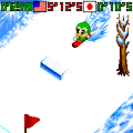 爆走超最速スノボ伝説Ⅱの当時のゲーム画面4