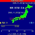 日の出　月の出の当時のゲーム画面