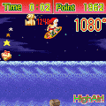 ポケットサーフィン　X'masの当時のゲーム画面