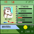 ポケットダービーの当時のゲーム画面3