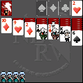 エヴァ・ソリティアの当時のゲーム画面2