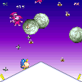 'ワンキーゲーム'ぷぅたのお年玉の当時のゲーム画面