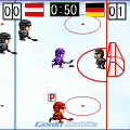ポケットアイスホッケー2006.TORINOの当時のゲーム画面