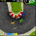 ポケットバイクレーシングの当時のゲーム画面