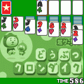 どうぶつクロンダイクの当時のゲーム画面