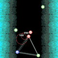 デルタΔの当時のゲーム画面