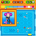 ポケットゲートボールの当時のゲーム画面