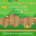 Jumping Fruitsの当時のゲーム画面