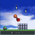 なすワールドの当時のゲーム画面