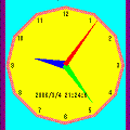 MyColorClockの当時のゲーム画面