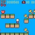 ムゥポンの当時のゲーム画面
