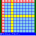 100マス計算の当時のゲーム画面3