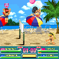 SNK Beach Volleyギャルズアタックの当時のゲーム画面2