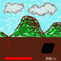 走る人の当時のゲーム画面2