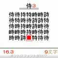 ホントにフォントだけ！？の当時のゲーム画面