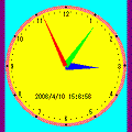 MyColorClock2の当時のゲーム画面