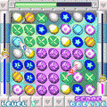 THE つなげてパズルふたりで！たまてんの当時のゲーム画面2