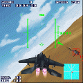 SUPER AIR COMBATの当時のゲーム画面