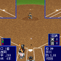 ファミスタモバイル2006の当時のゲーム画面
