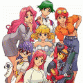 QUIZなないろDREAMS虹色町の奇跡　一丁目の当時のゲーム画面