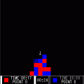 ４ならべの当時のゲーム画面