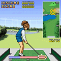 ゴルフ練習場の当時のゲーム画面2