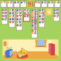 THE フリーセルの当時のゲーム画面3