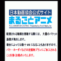 まるごとアニメプレイヤーの当時のゲーム画面