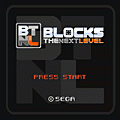 BLOCKS THE NEXT LEVELの当時のゲーム画面