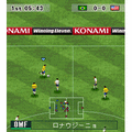 ウイニングイレブン インターナショナルリーグの当時のゲーム画面