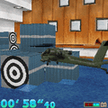 プチコプターVol.4(戦闘ヘリ)/中級編の当時のゲーム画面