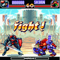 アイアン ファイターの当時のゲーム画面