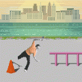 MicroSkaterの当時のゲーム画面4