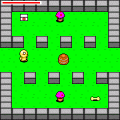 ツキモチとわんこの当時のゲーム画面2