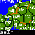 戦国最強・改2の当時のゲーム画面
