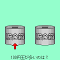 貯金箱の当時のゲーム画面3