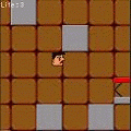 顔アクションの当時のゲーム画面2