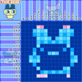 たまごっちのお絵かきロジックの当時のゲーム画面2