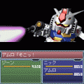 SDガンダムRPGの当時のゲーム画面
