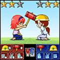たたいてかぶっての当時のゲーム画面