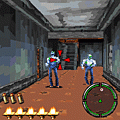 ザ・ハウス・オブ・ザ・デッドの当時のゲーム画面