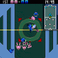 レッスルボールの当時のゲーム画面