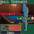 EXビリヤード3Dの当時のゲーム画面2