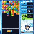 THE シューティングパズル BLUXの当時のゲーム画面