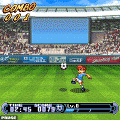 エキサイト・リフティングの当時のゲーム画面