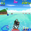 スプラッシュ・レーサーの当時のゲーム画面2