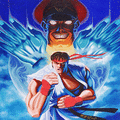 ストリートファイターⅡ’の当時のゲーム画面