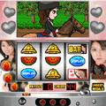 矢部美穂SLOTの当時のゲーム画面