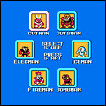 ロックマンの当時のゲーム画面2